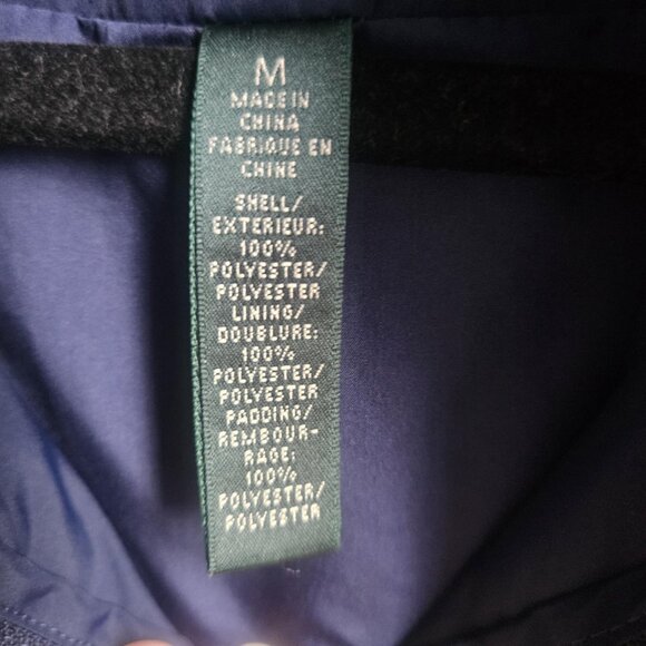 Women's Quilted Blue Jacket - Picture 10 of 14